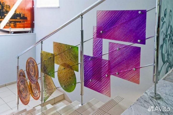 Экраны из стекла с фотопечатью