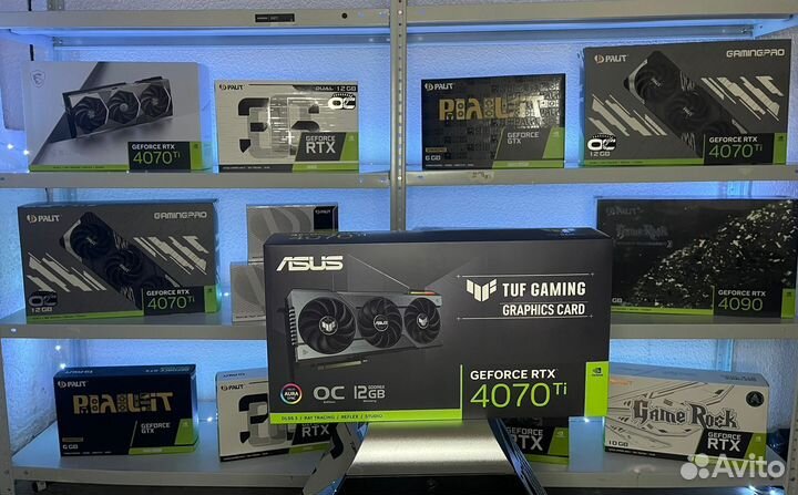 Видеокарты RTX 1660/3050-60/4060-70/4090 Новые рст