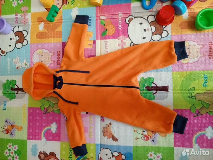 Комбинезон флисовый 80