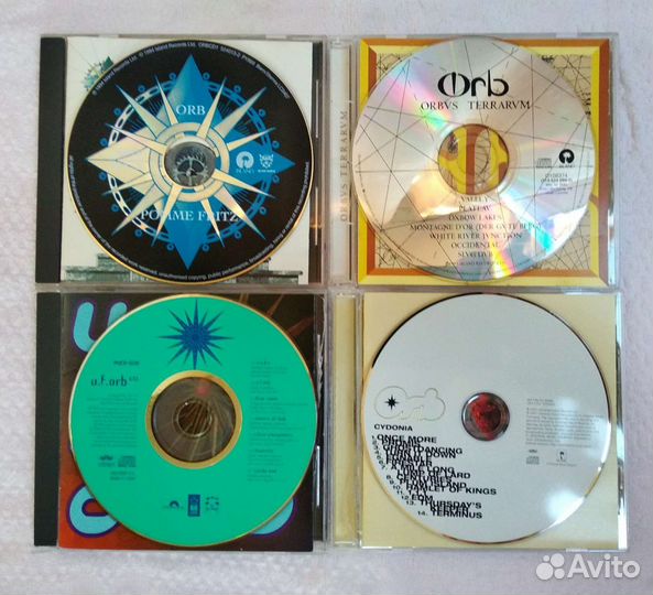 The Orb фирменные CD (UK, Japan, USA)