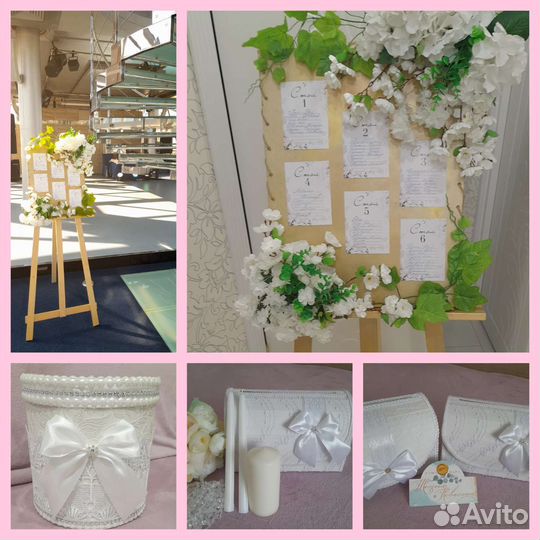 Мольберт на свадьбу План рассадки гостей