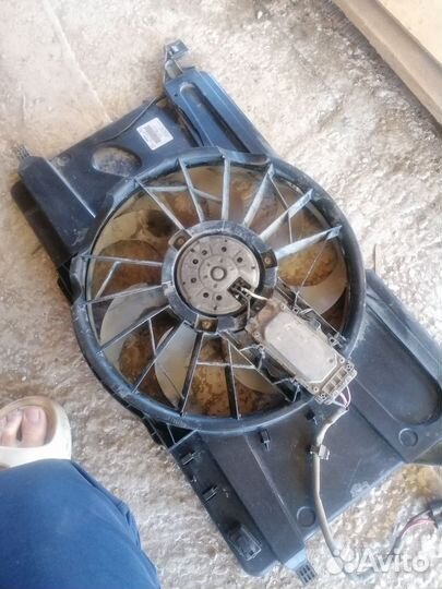 Вентилятор охлаждения радиатора мазда 3бк