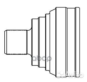 Шрус audi 80/90 1.6-2.3 86-96 нар. 803051 GSP