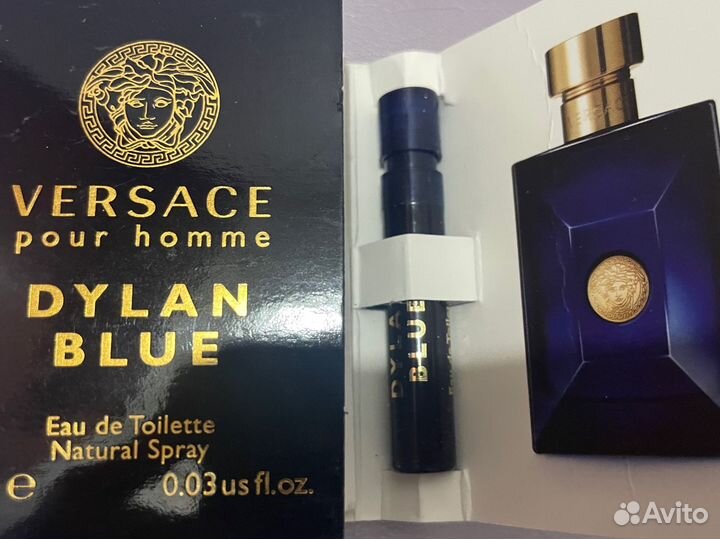 Versace pour homme dylan blue оригинал пробники