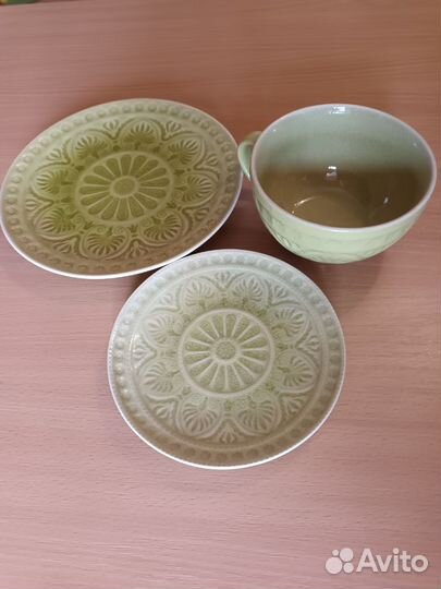 Чайная тройка керамика