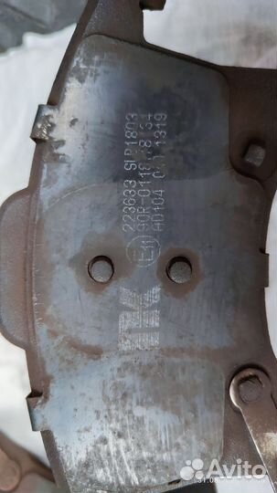 Колодки тормозны NK 223633