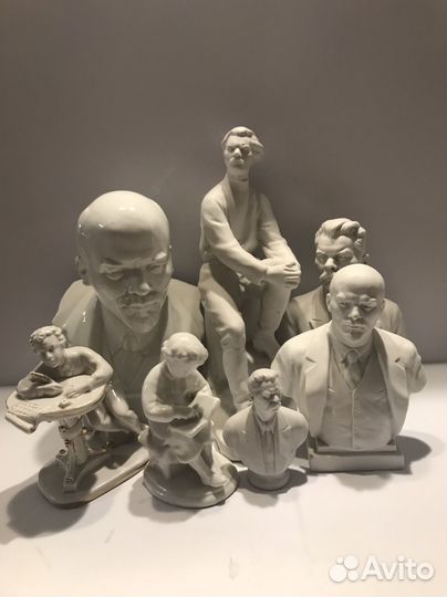 Бюст фарфор СССР лфз