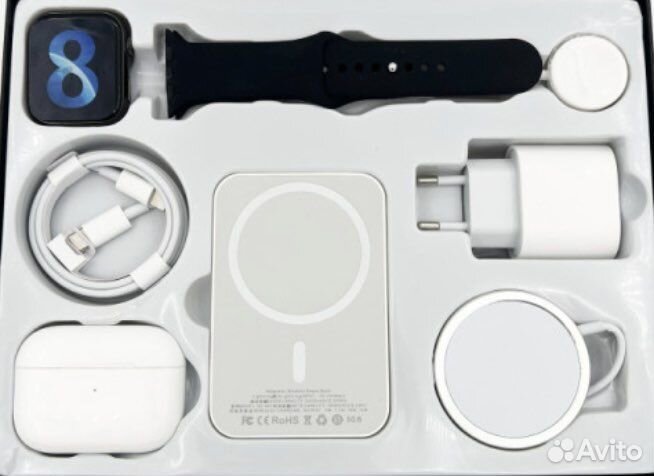 Подарочный набор аксессуаров 6 в 1 для iPhone