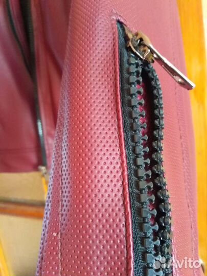 Куртка кожаная (утеплённая новая