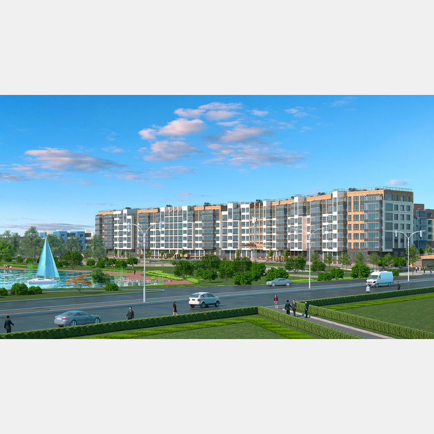 1-к. квартира, 39,5 м², 1/7 эт.
