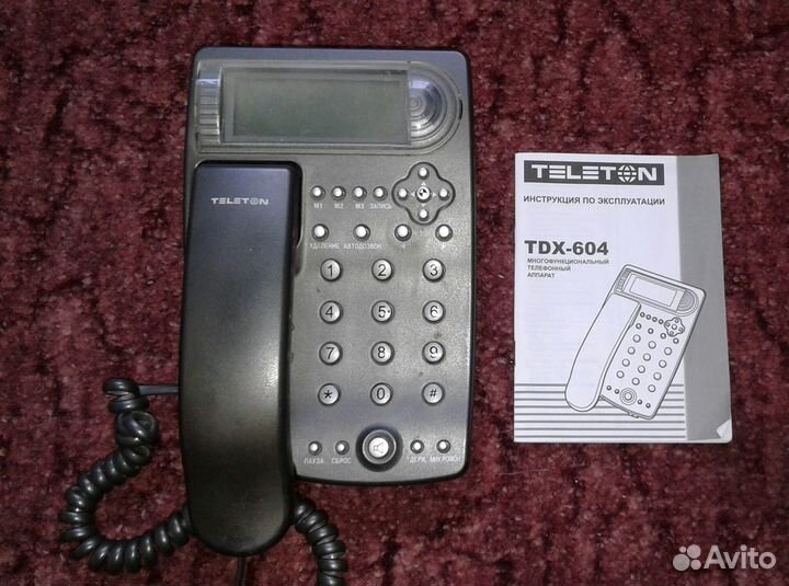 Телефонный аппарат Teleton TDX-604