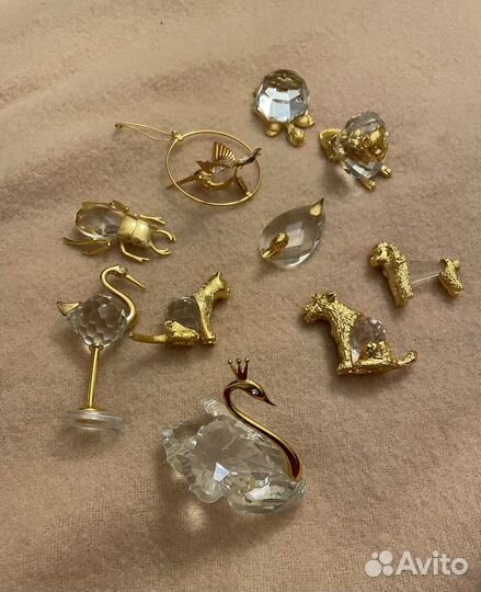 Коллекционные фигурки с кристаллами Swarovski
