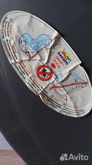 Автокресло 9-18кг