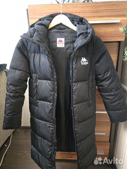 Пуховик детский зимний 140