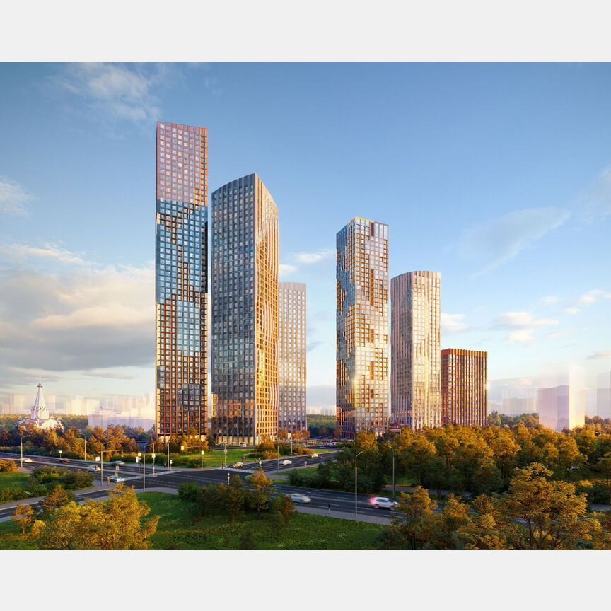 3-к. квартира, 60,1 м², 49/54 эт.