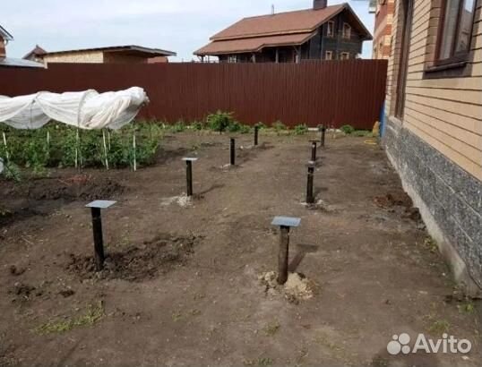 Замена фундамента