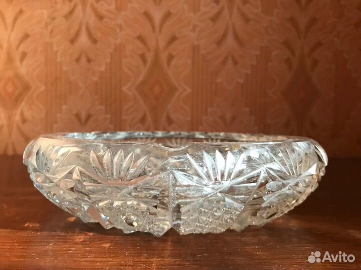 Хрустальная пепельница