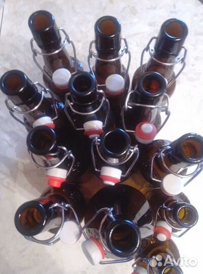 Бутылки (бугельная крышка)