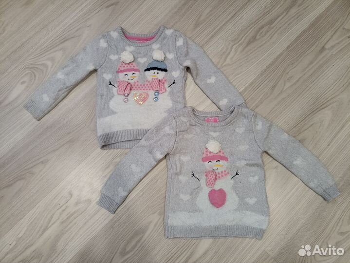 Одежда для двойни девочки от 2 до 4 лет