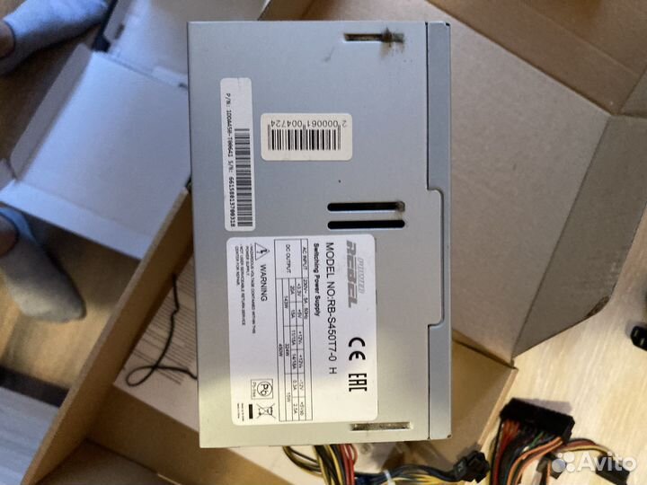 Блок питания 450w 6pin