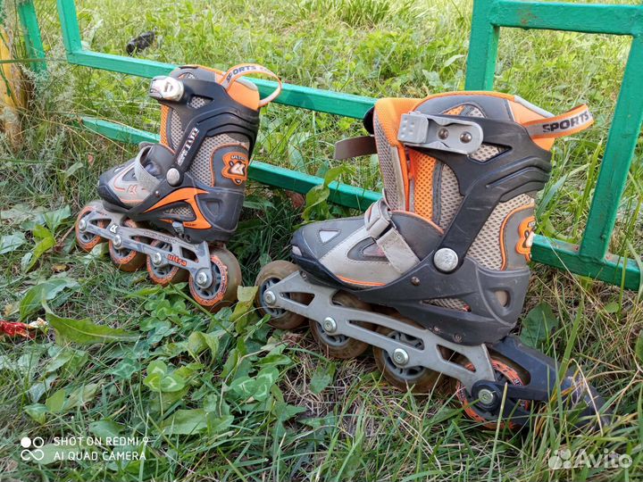 Роликовые коньки раздвижные