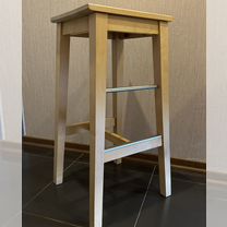 Табурет IKEA Burse деревянный прочный