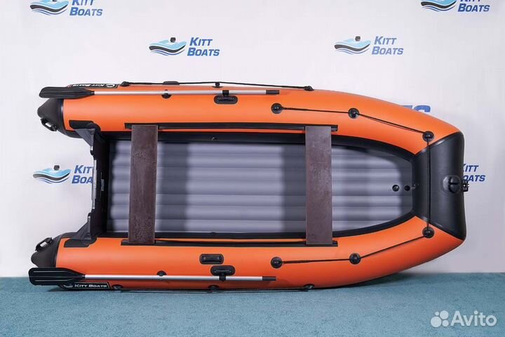 Лодки пвх 370 нднд KittBoats ширина кокпита 80 см