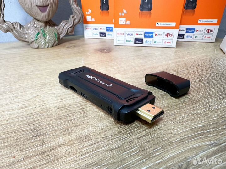 Android тв приставка SMART TV Stick MX-10 4K
