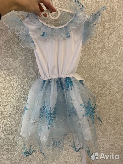 Платье снегурочки для девочки 95-116
