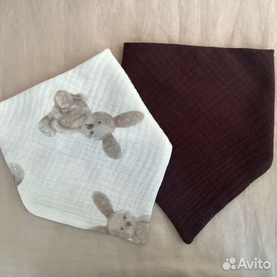 Нагрудники муслиновые