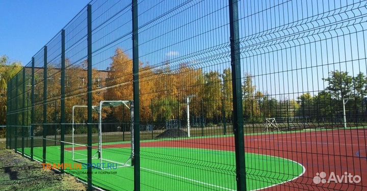 Металл. ограждения спорт. площадок Электрогорск