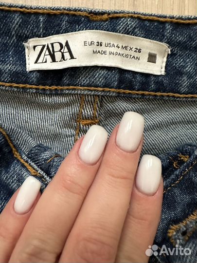 Джинсы zara клеш