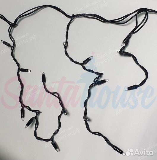 Гирлянда уличная бахрома для фасада купить