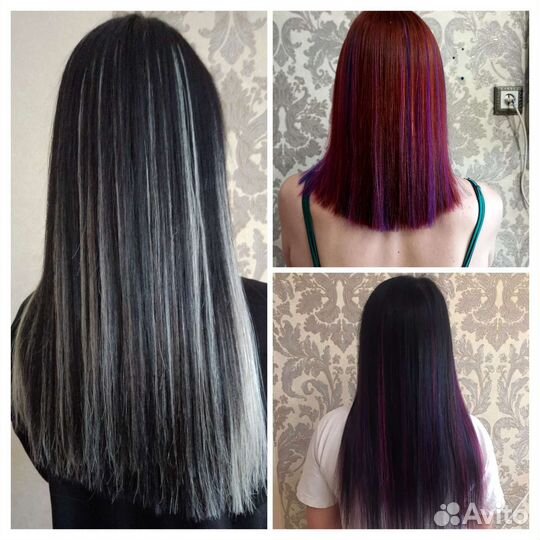 Наращивание волос на дому