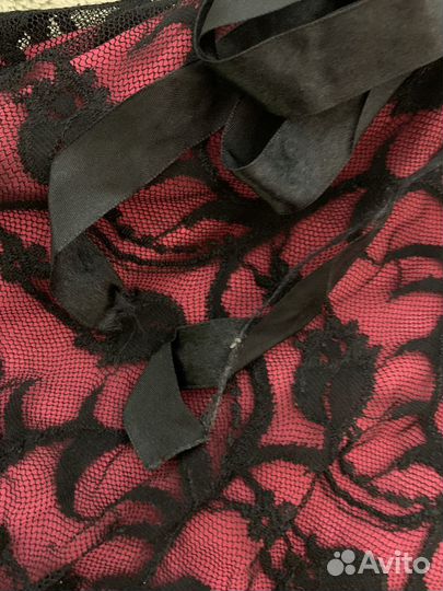 Розовый топ в винтажном стиле