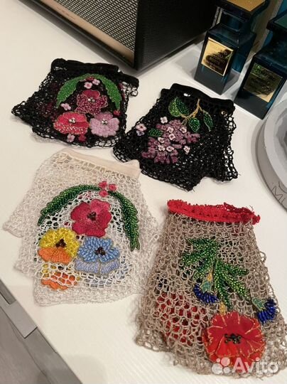 Театральные дизайнерские митенки ручной работы