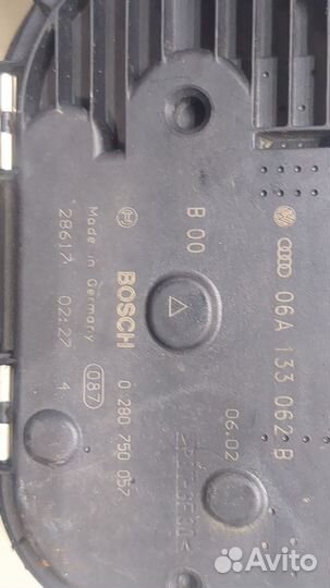 Заслонка дроссельная Volkswagen Sharan