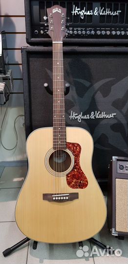 Guild D-240E Natural - электроакустическая гитара