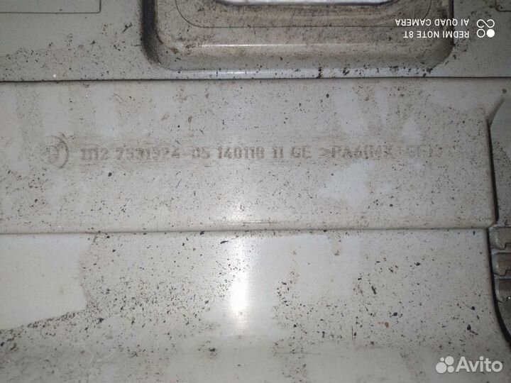 BMW 5series E60 накладка двигателя