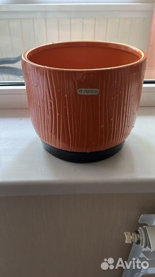 Горшок для цветов керамика большой
