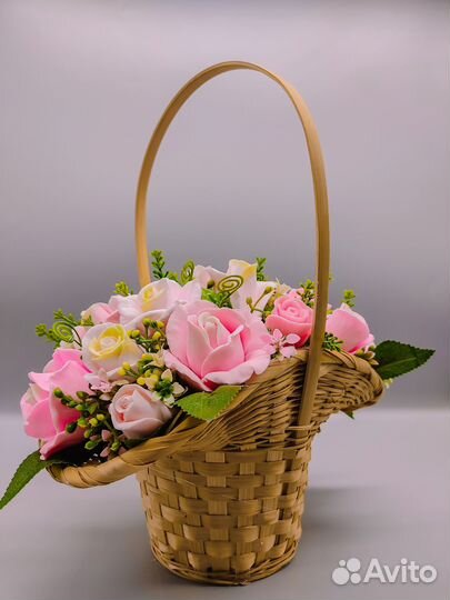 Букеты цветов из мыла