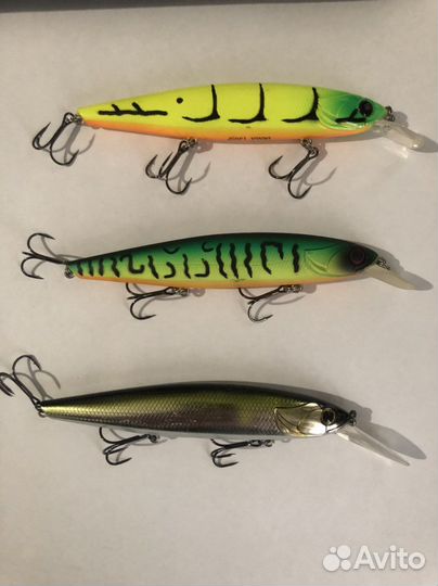 Воблеры tsuyoki и strik pro