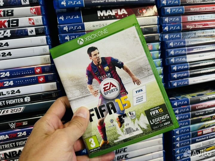 Fifa 15 xbox one s диск