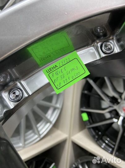 HRE koko с жабрами r18 5*114.3 Toyota lexus и