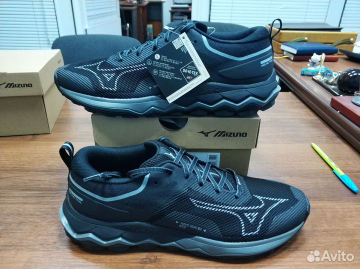 Кроссовки Mizuno Ibuki 4 Black GTX мембрана