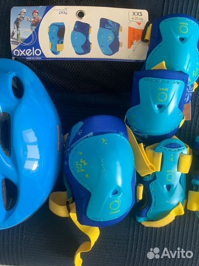 Защита для роликов oxelo детская и шлем