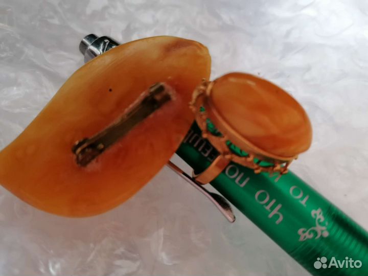 Винтаж янтарь СССР