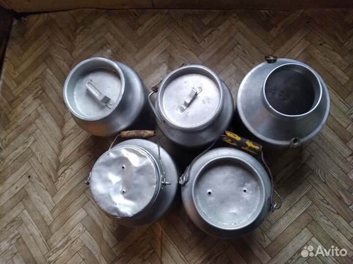 Бидоны аллюминевые 10л, 20л