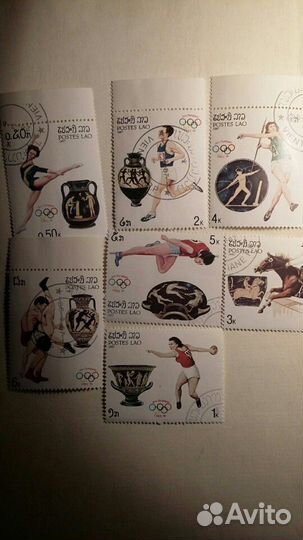 Марки.олимпиады с 1967г