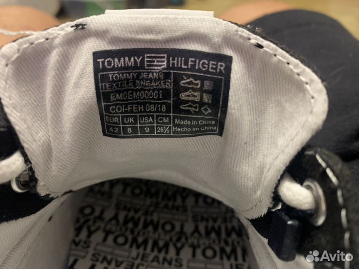 Tommy jeans кеды мужские